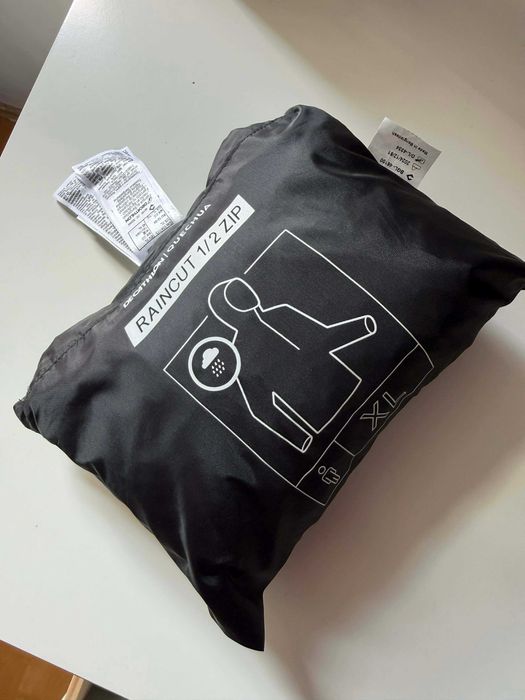 Pelerina QUECHUA Geacă impermeabilă de drumeție anti-vânt Raincut XL