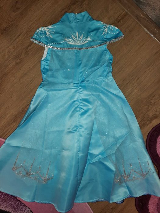 Rochie Elsa Frozen 2 maneca scurta