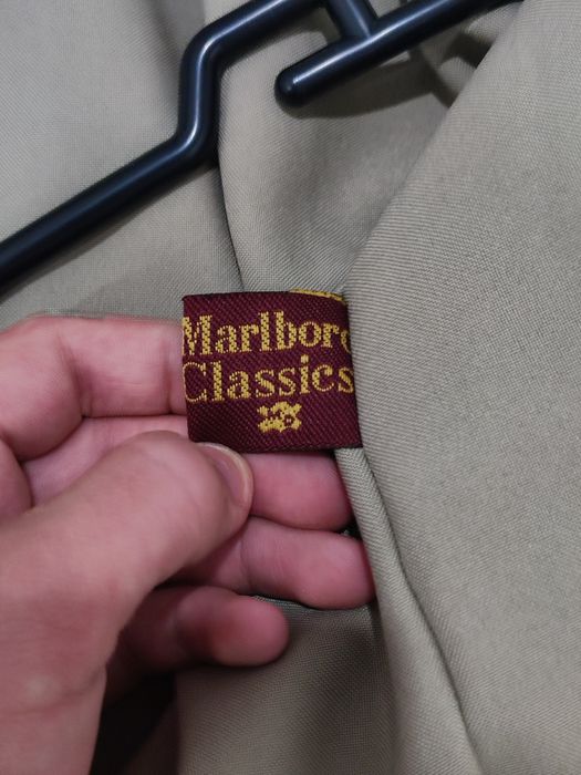 Кожаная куртка Marlboro Classics