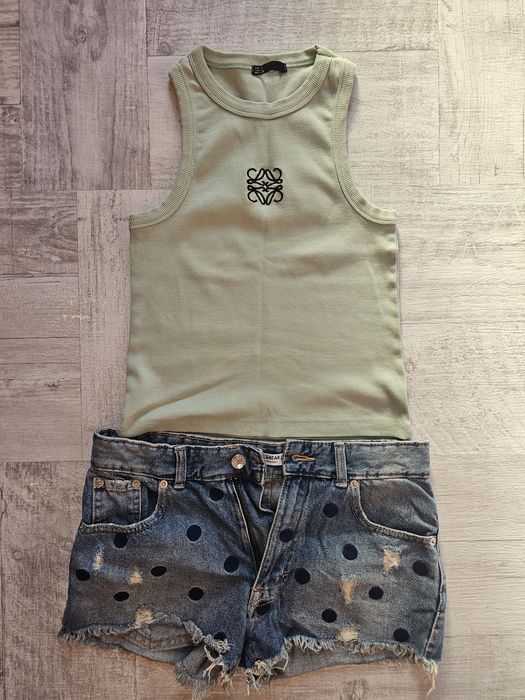 Дамски къси дънкови панталонки на Pull&Bear