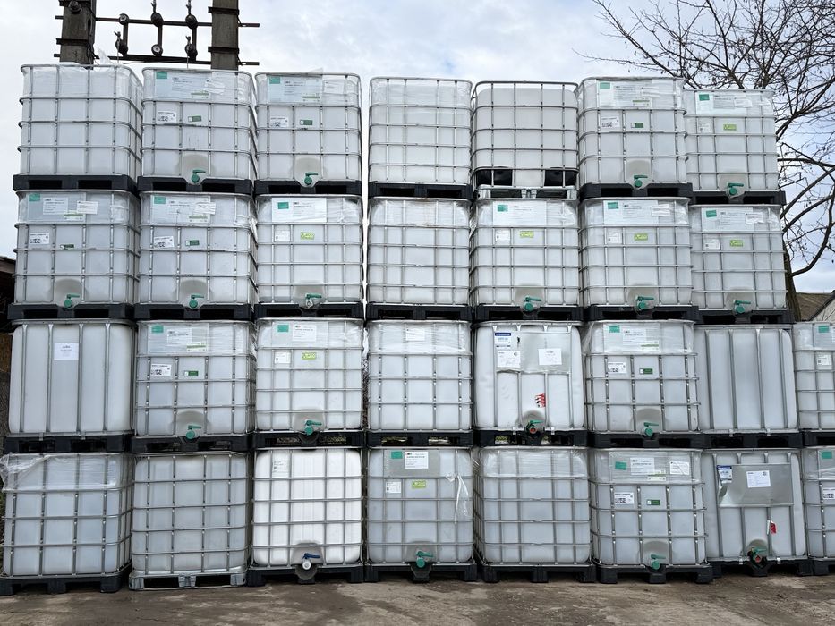 IBC 1000 L nou alimentar capac verde