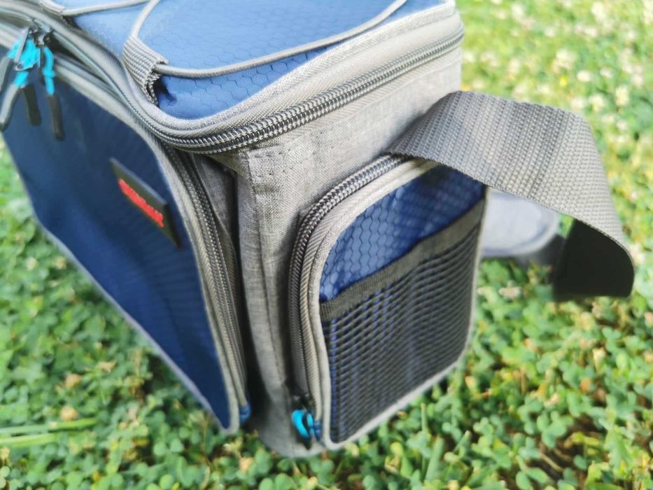 Луксозна спининг чанта с включени 2 голями кутии Okinwa 05824