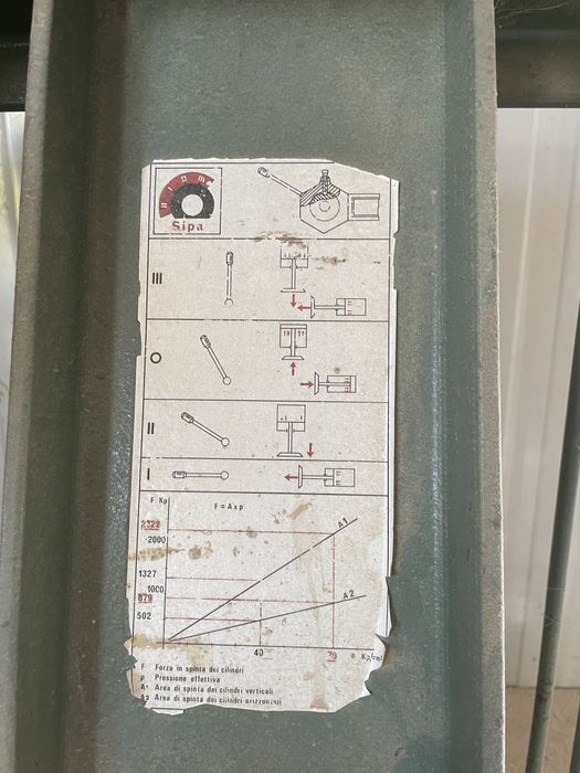 Presa hidraulica pentru lemn