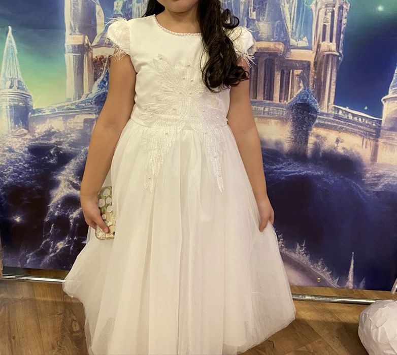 Новогоднее праздничное детское платье