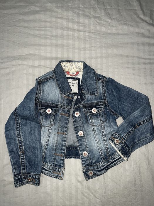 Джинсовая куртка на девочку 3-4 года Next