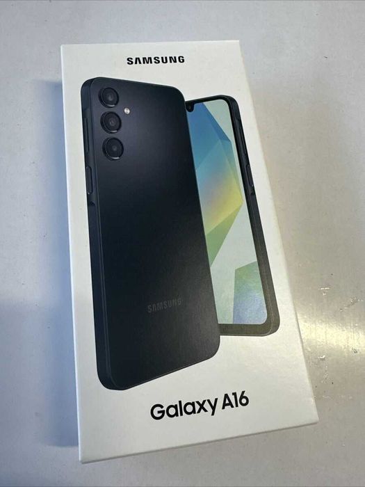 Telefon SAMSUNG Galaxy A16 128GB 4GB Dual SIM Black Negru Nou Sigilat