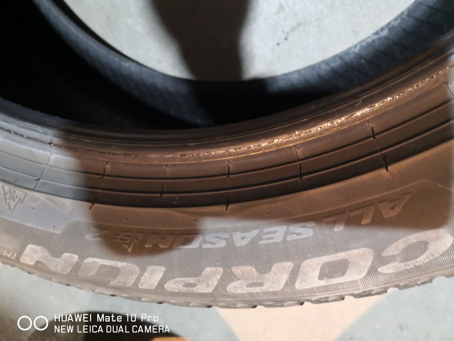 255 45 19 цола гуми като нови Pirelli dot 22