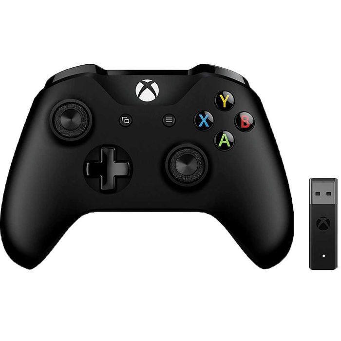 Controller Wireless MICROSOFT Xbox One + adaptor wireless Pc Win10 nou