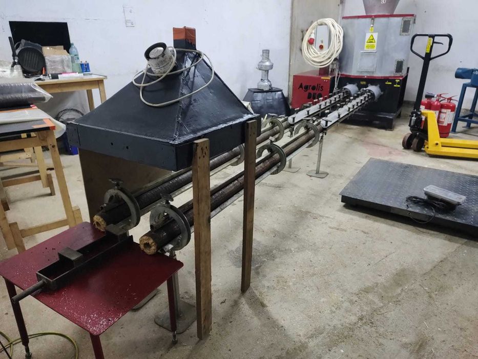 AFACERE LA CHEIE: Linie Completă Brichetat Paie Agroline 300 (SH Revizionat Complet + Stoc de Accesorii & Consumabile)