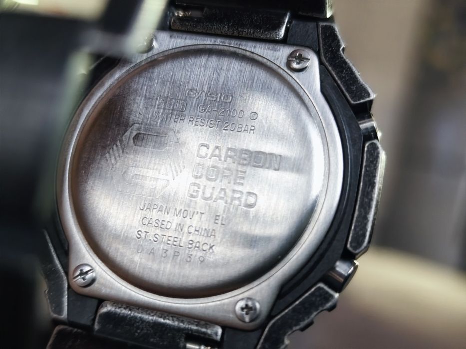 Casio G Shock GA-2100 mode
