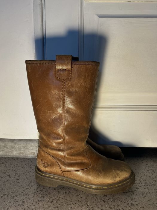 продам коричневые dr. Martens