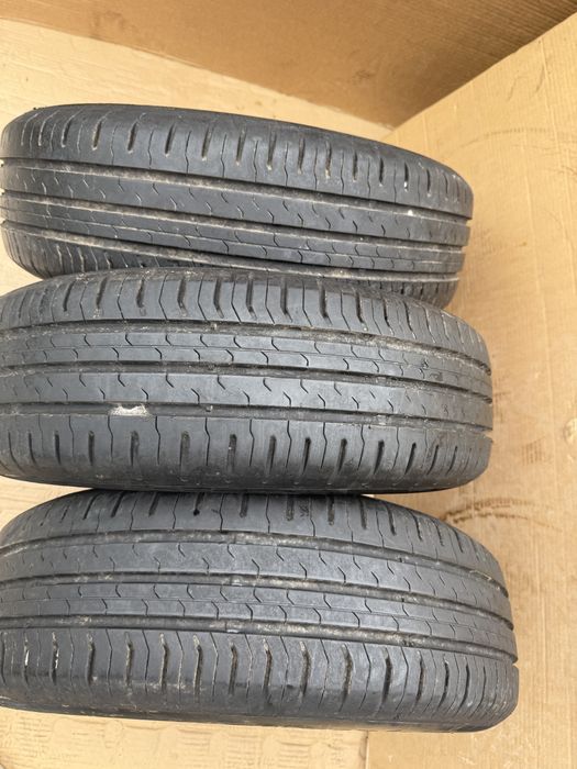 3 бр летни гуми Continental 185/70 R14 DOT 18/17 6мм