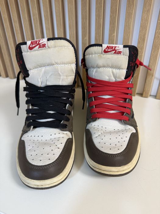 Papuci air jordan 1 high travis scott