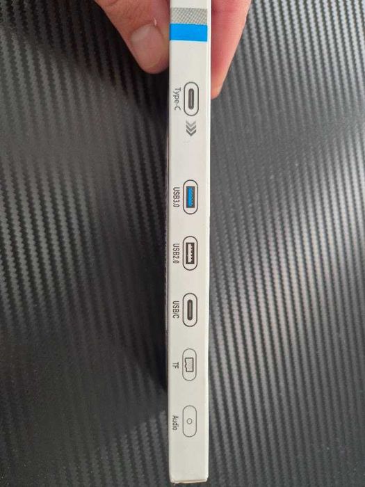 Универсален USB Хъб Адаптер 8в1, Четец на SD/TF карти