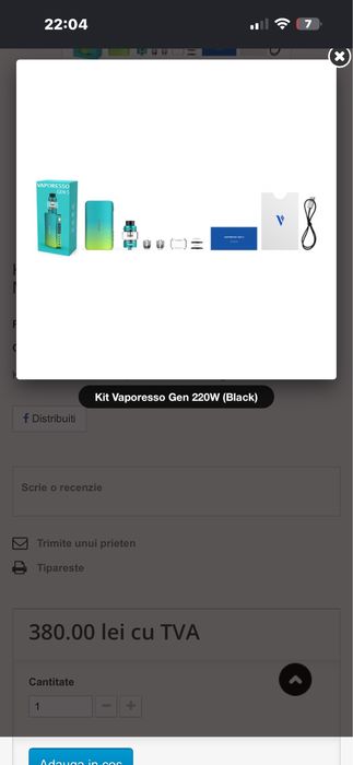 Tigara electronica noua