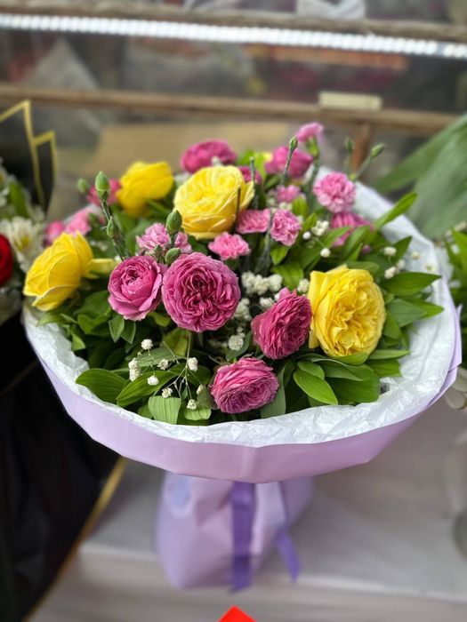 Pionavidniy buket pion katarina bables