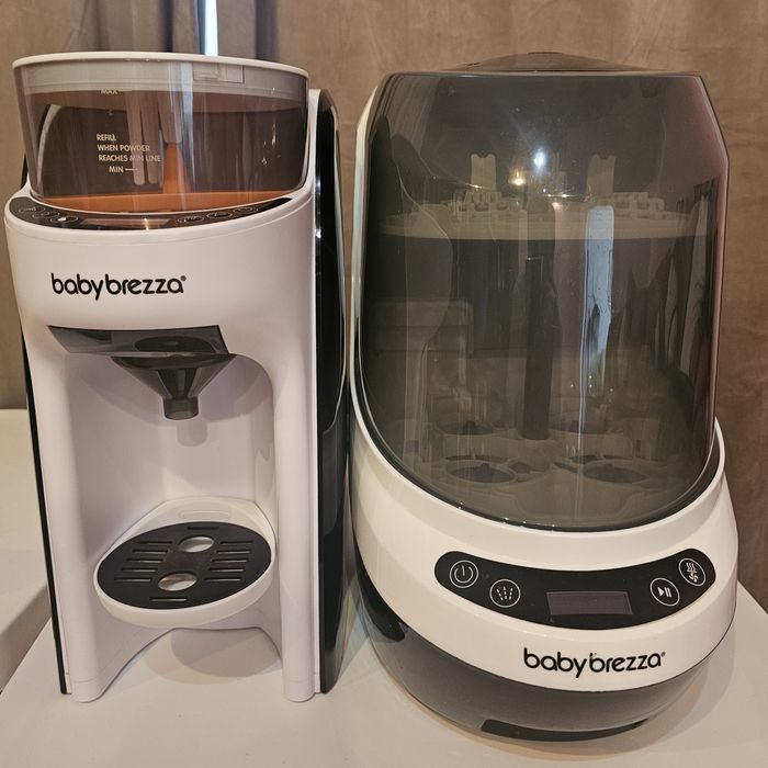 Baby Brezza - Espresor lapte si aparat de spalat si sterilizat  biberoane