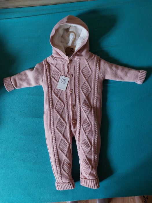 Плетен космонавт/гащеризон BIBABY 9-12 м.