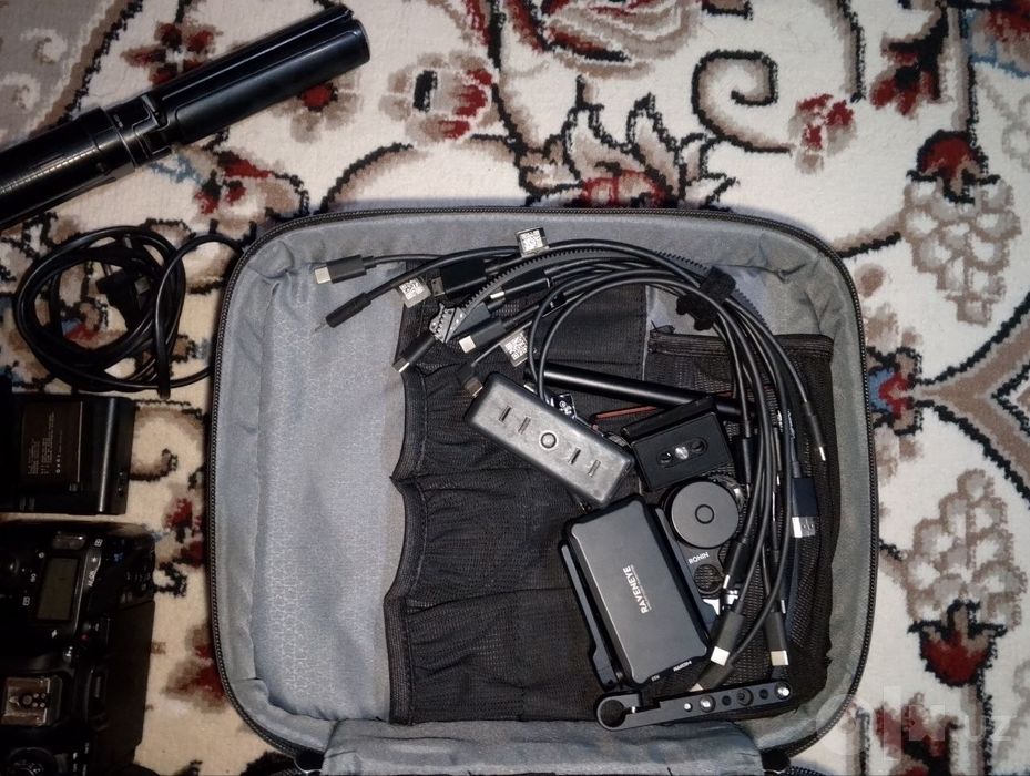 Foto kamera va ronen komplekt