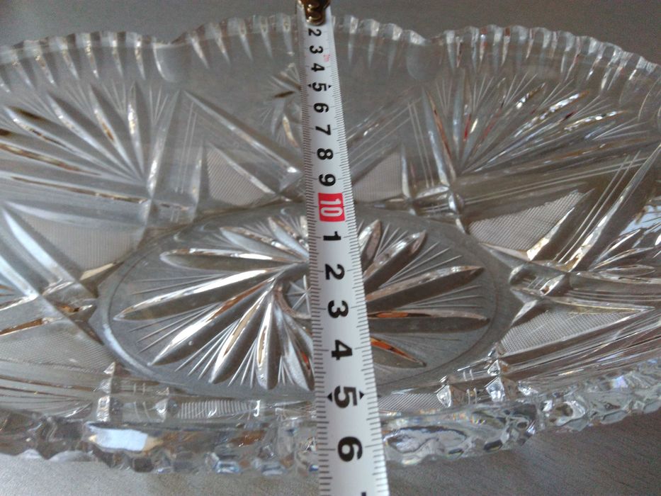 Кристална голяма елипсовидна купа, фруктиера