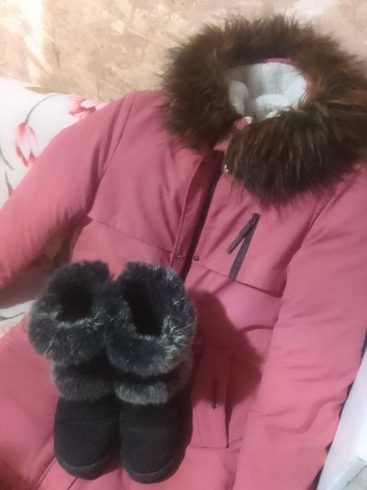 Подростковый зимний пуховик