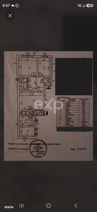 Decebal, Delea Noua, apartament de vanzare etaj 1 cu centrala proprie