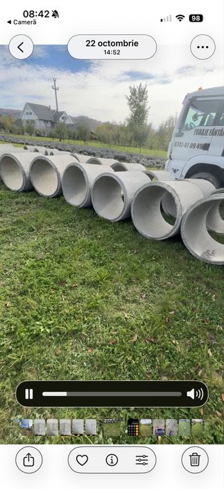 Foraje fantani , diametru 1 m