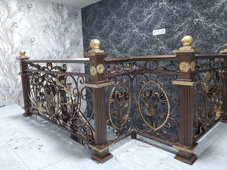 Срочна изтовливаем перила реше'тки