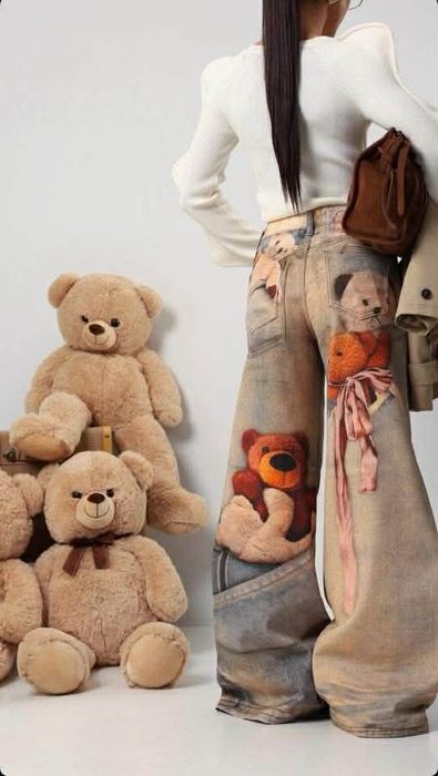 Топ модел дънки "Teddy Bear"