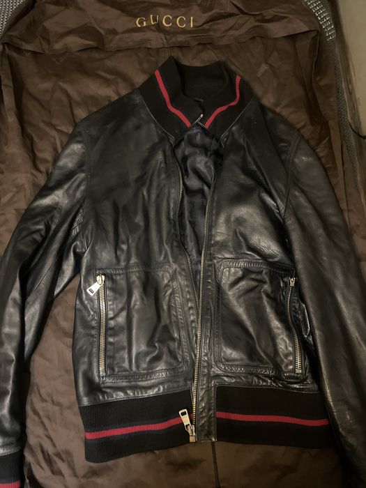 Gucci кожено яке.