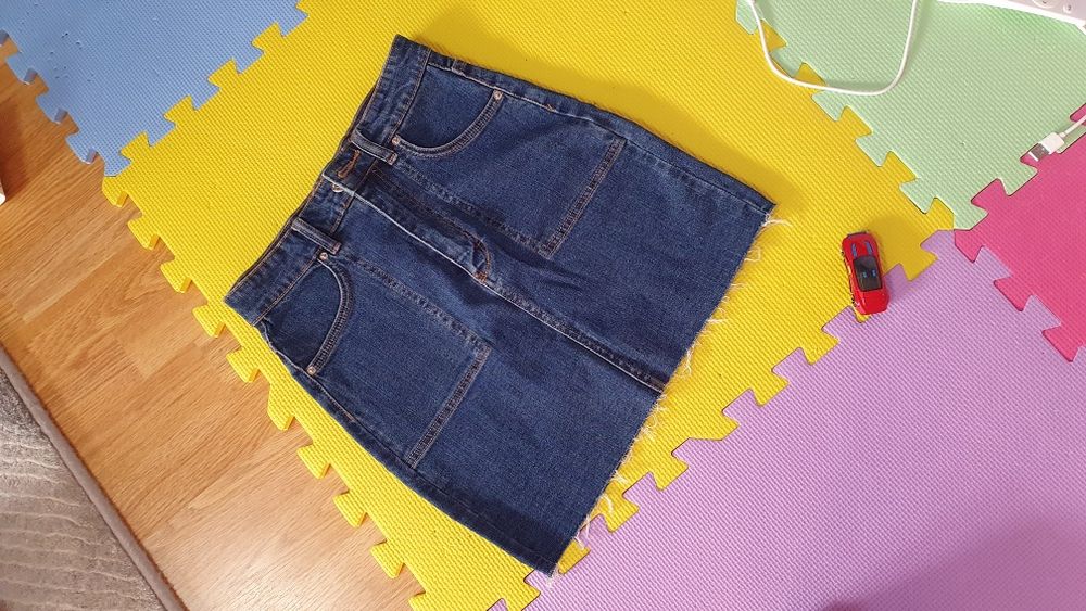 Fustă mini de blugi