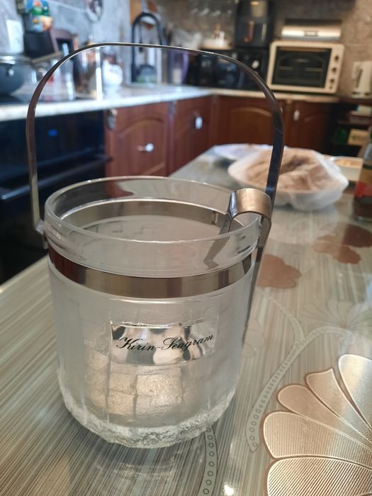 Ведерко для льда хрусталь матовый 98 год