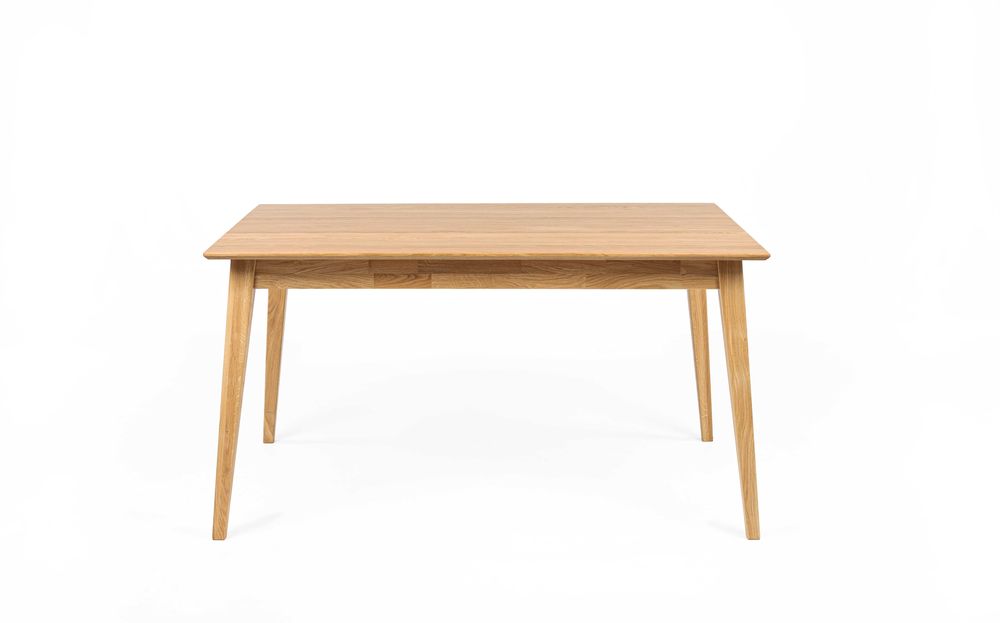 Masa lemn de stejar extensibila, OSLO, natur, 140-230 x 90 cm