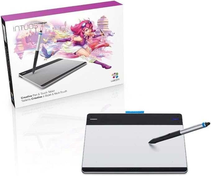 Tableta Wacom Intuos Manga Small - Ca Noua, Folosita O Singura Data!