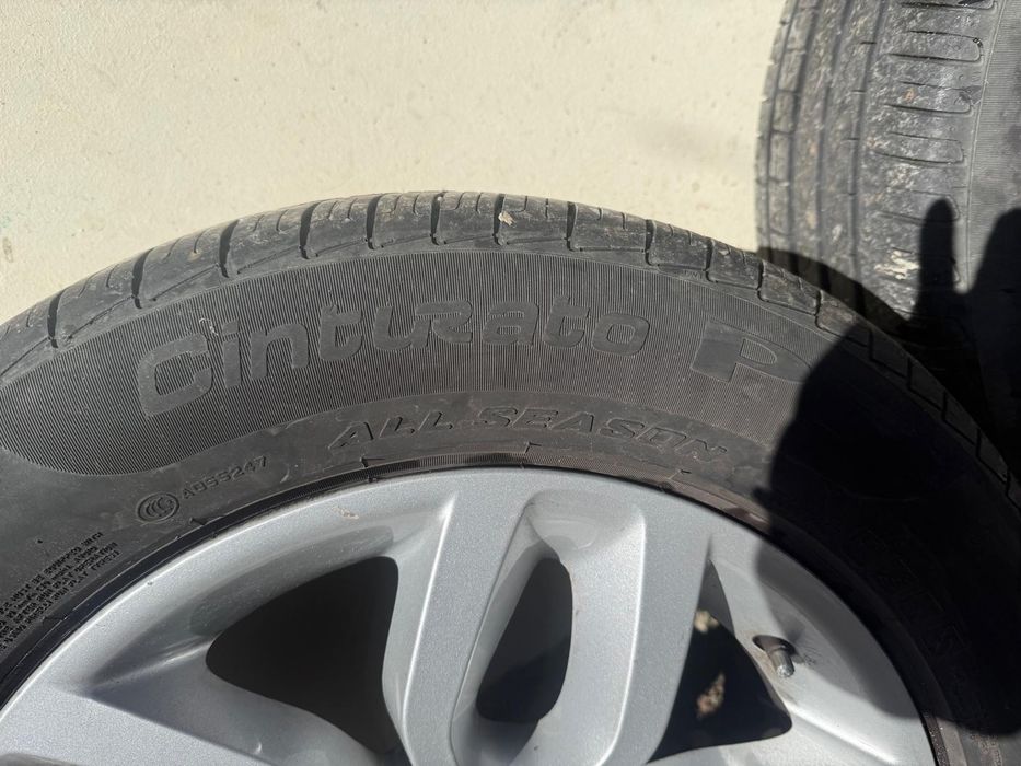 Vand jante bmw f 25 cu anvelope Pirelli Cinturato, 225/60/17