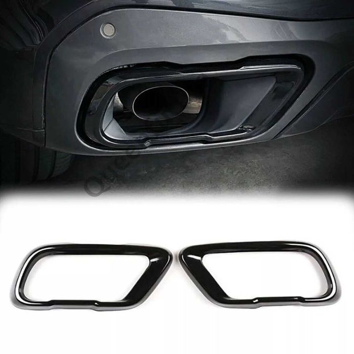 Tipsuri Rame Ornamente Tobe Evacuare Negre X5 G05 X6 G06 X7 G07