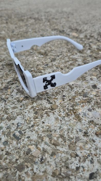 Ochelari Off White Cady albi