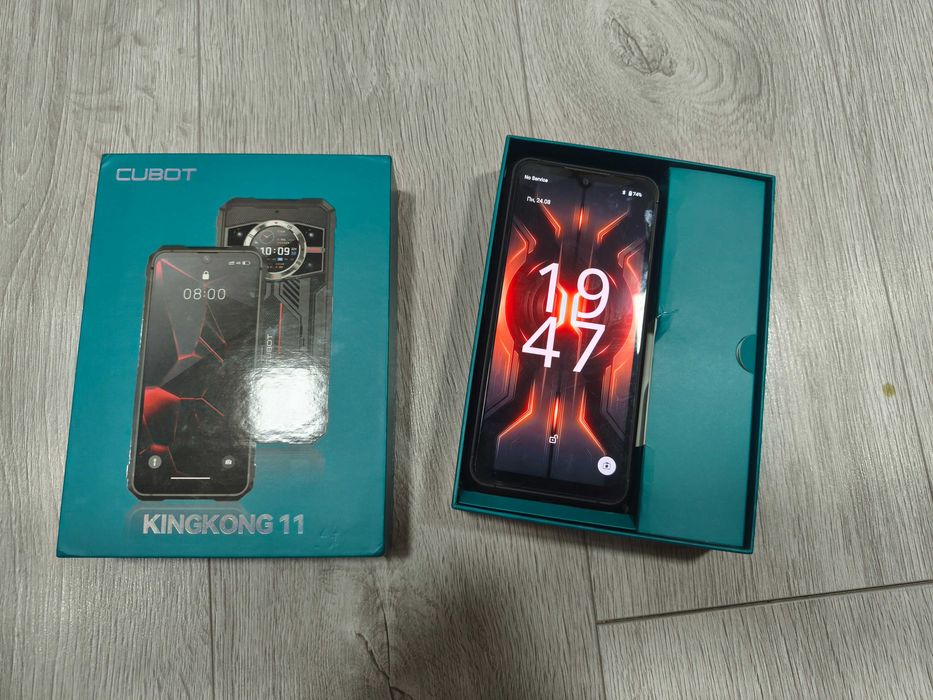 CUBOT KINGKONG 11 / 2 дисплея 256 GB / 32GB RAM 108MP + 32MP Camera 10200 mAh батерия