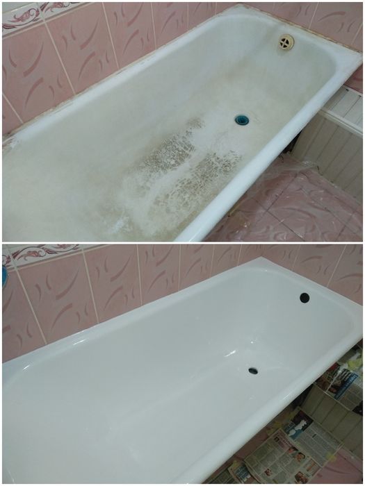 Реставрация ванн.Эмалировка.наливной акрил