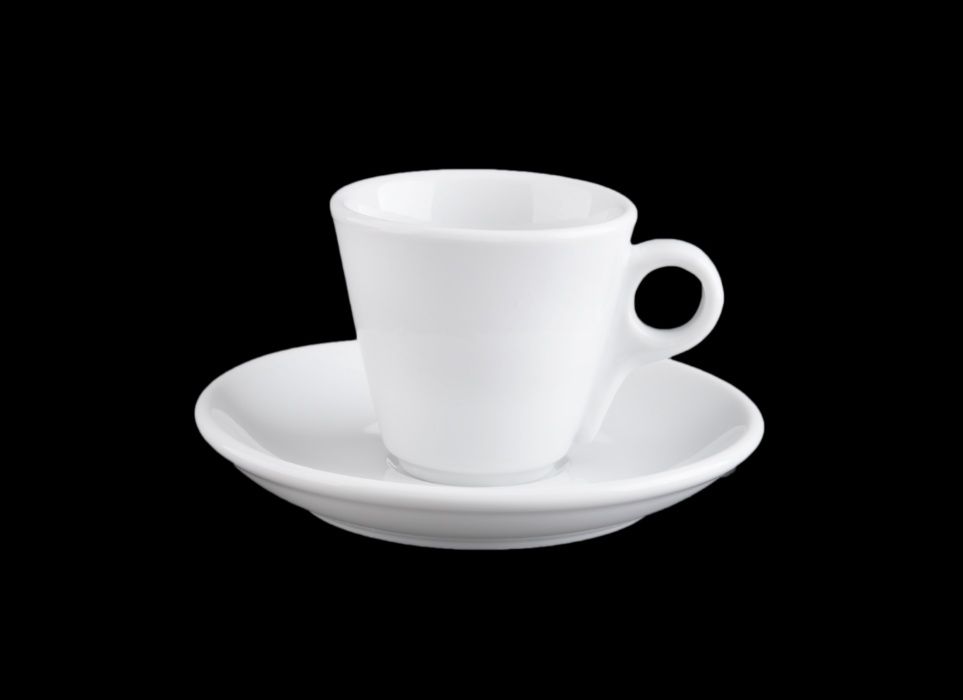 Чаши за кафе с чинийка