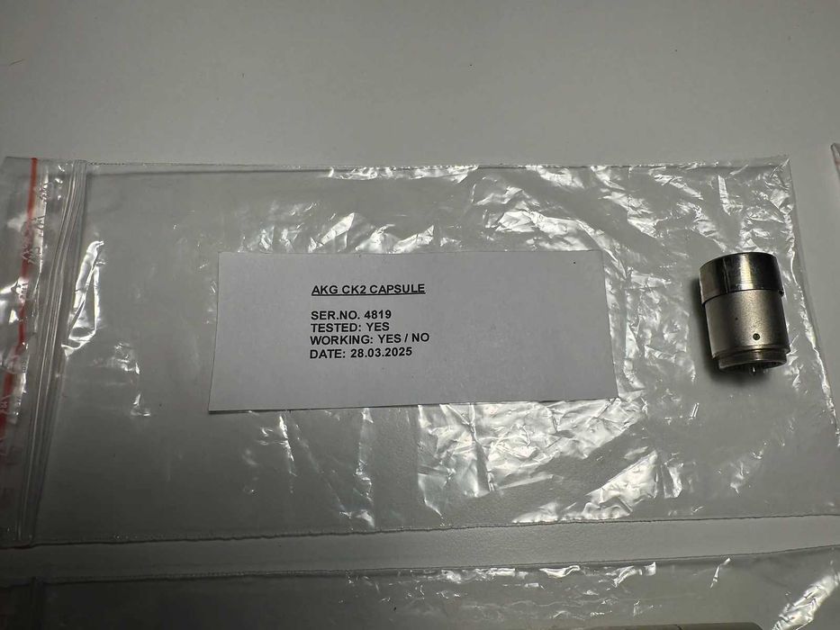 Microfon AKG C 451 EB si capsula omnidirectionala CK2