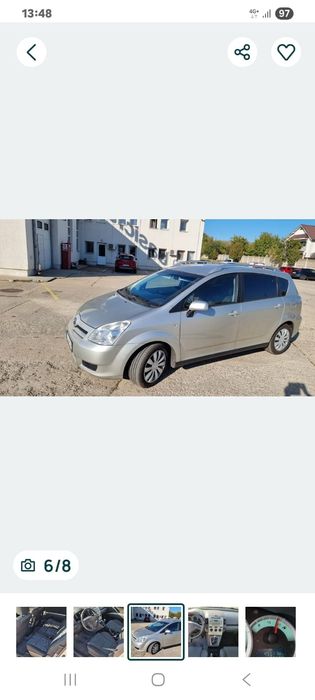 Vand toyota corola verso 2008