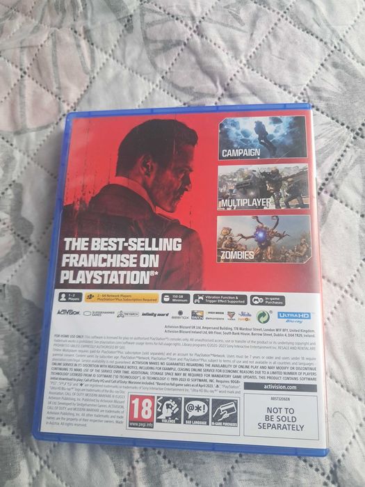 Продавам игра за PlayStation 5 Call of Duty 3