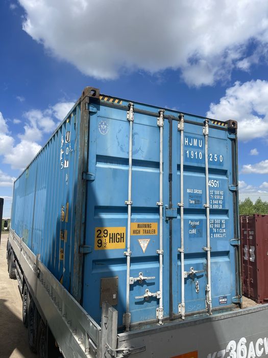 КОНТЕЙНЕРА 40 футовые МОРСКИЕ 2,9 высотой HQ с Доставкой по БАЛХАШУ.