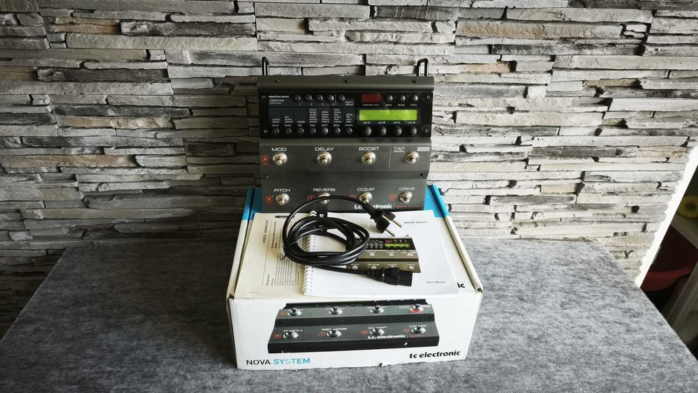 Procesor multiefect profesional chitara electrica TC Electronic Nova System - GARANTIE 1 AN!