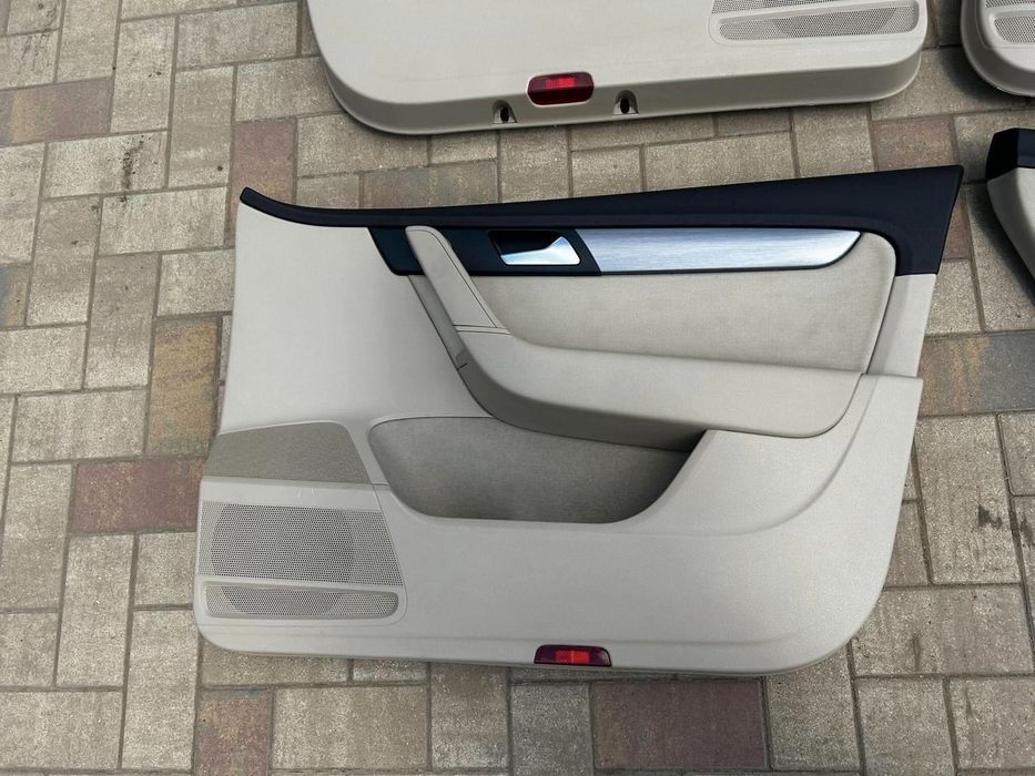 Fete Usi VW Passat B7 B6 Crem Bej, Panou Clima Gen 3
