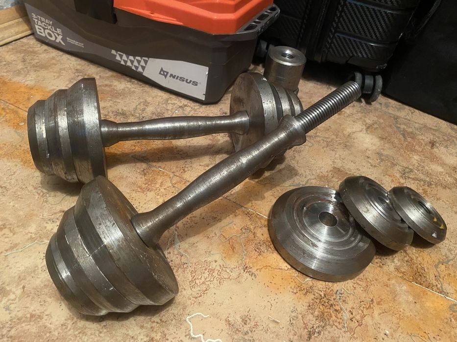 Гантели разборные