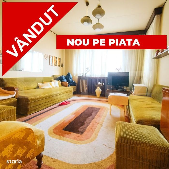 Apartament 3 camere, 61.50 mp, zona Universitatea de Medicina