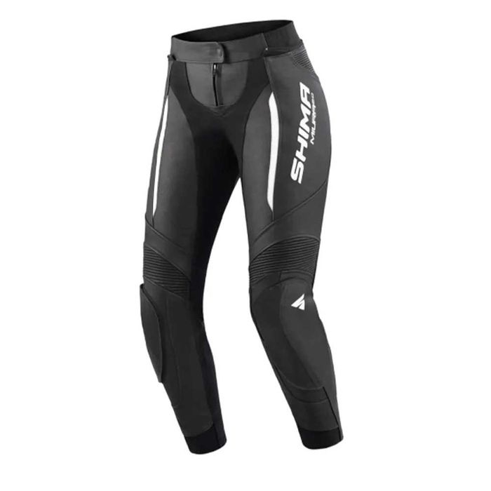 Дамски кожен мото екип SHIMA MIURA RS BLK/WHT,размер 36-S,2части