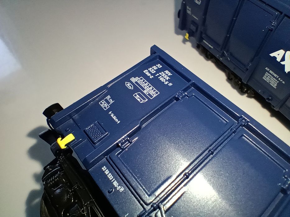 Set Vagoane marfa, gondole Eas Eacs CFR machetă trenuleț electric HO